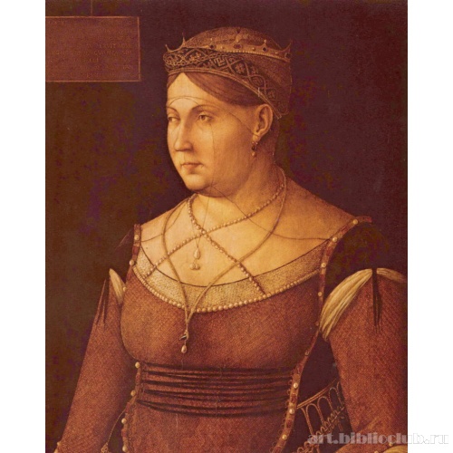 Портрет королевы Кипра Катерины Корнаро