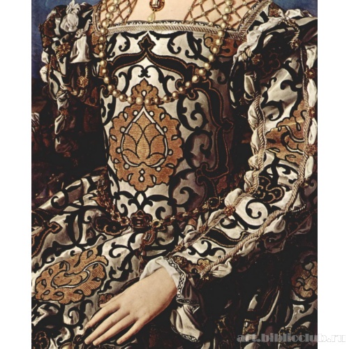 Портрет Элеоноры Толедской с сыном Джованни, фрагмент