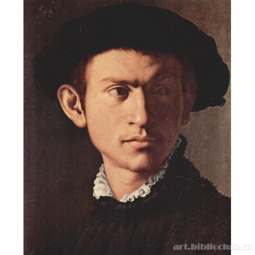 Портрет молодого человека с лютней. Фрагмент