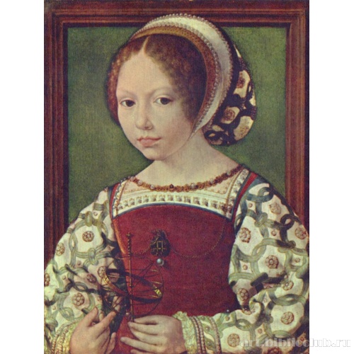 Портрет девочки, (Жаклин Бургундская?)
