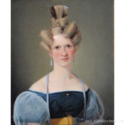 Мария Раффенберг, невеста художника