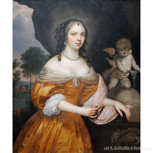 Портрет дамы в желтом платье