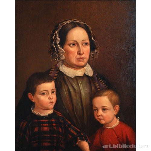 Портрет неизвестной с двумя детьми
