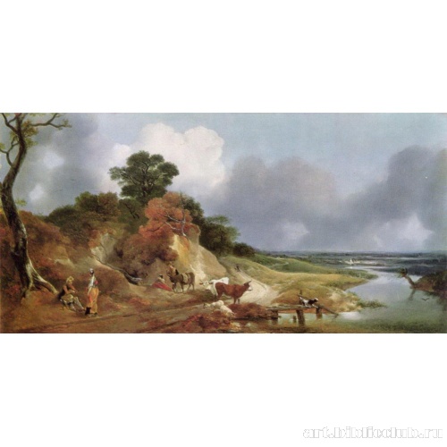 Вид близ деревни Корнард