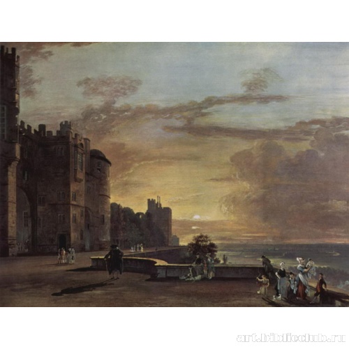 Виндзорский замок, вид северной терассы