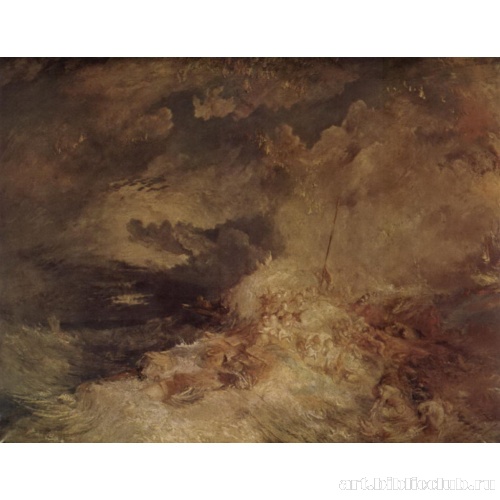 Пожар в море