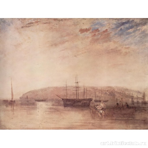 Разъезд судов перед мысом Ист-Кауэс