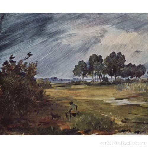 Пейзаж с дождем