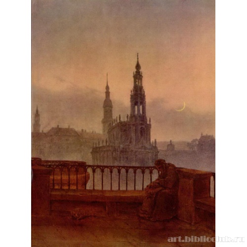 Вид на Дрезден с Брюльшен Террассе