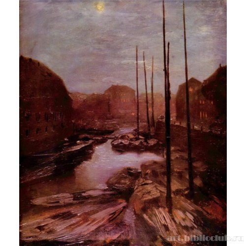 Канал Фридриха в лунном свете