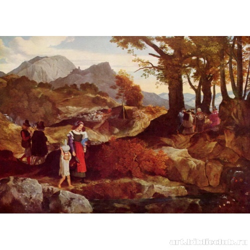 Романтический итальянский пейзаж