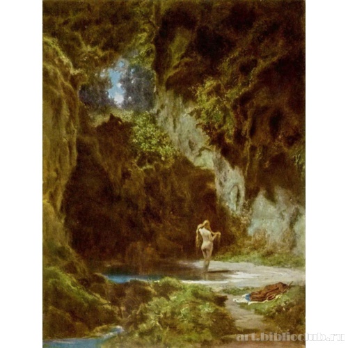 Купающаяся нимфа