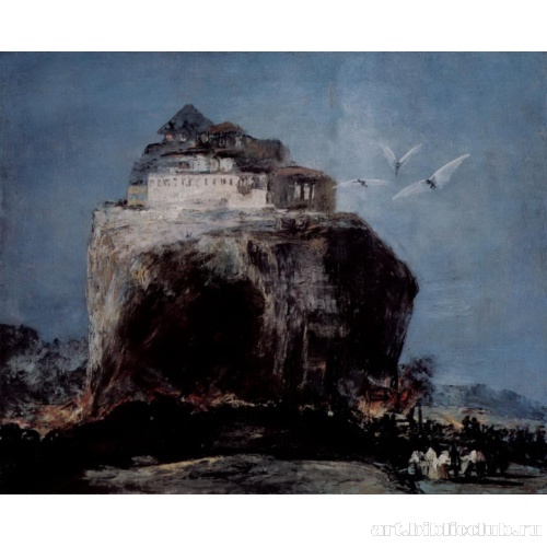 Штурм крепости на скале