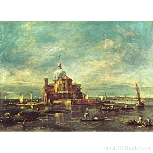 Каприччио: Церковь на островке Лагуны