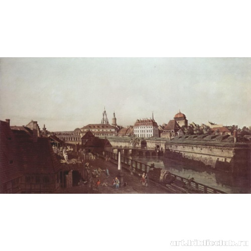 Крепостные укрепления Дрездена, крепостной ров с мостом