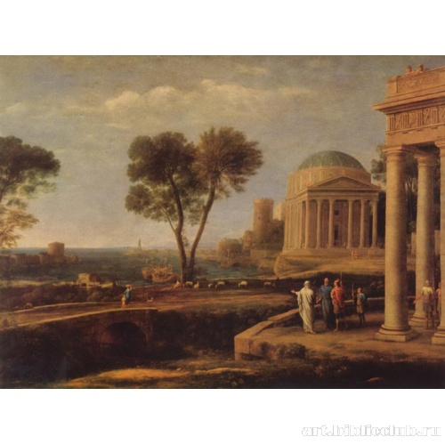 Эней на острове Делос