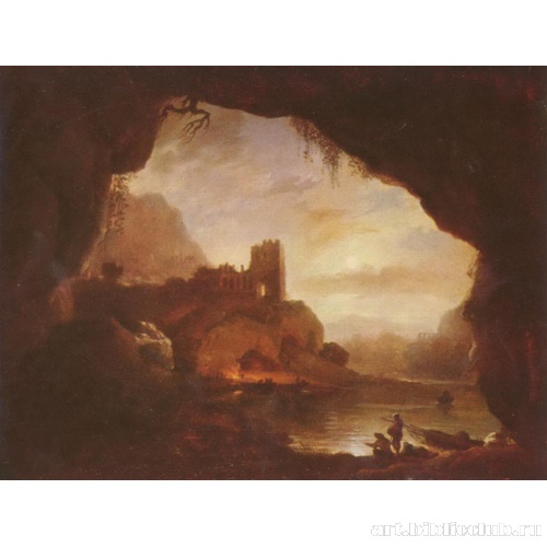 Пейзаж с крепостными руинами