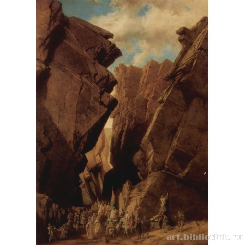 Горный проход, Алжир, 18 Октября 1839 г