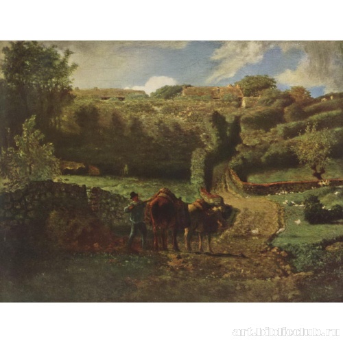 Пейзаж в окрестностях Гревилля