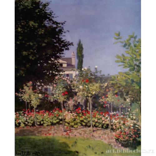 Цветущий сад в Сан-Адрессе