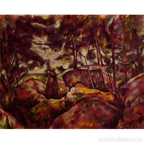 Скалистый лес в Фонтенбло