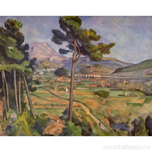 Пейзаж с виадуком