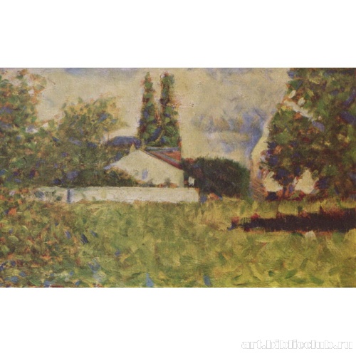 Дом среди деревьев