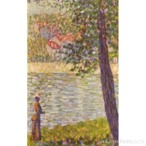 Утренняя прогулка, Сена под Курбевуа