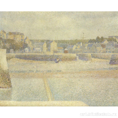 Порт-ан-Бессен, пристань перед отливом