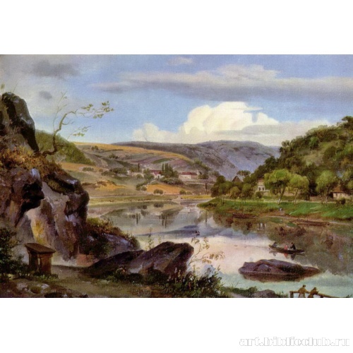 Вид на нойбургский приют и Некарталь