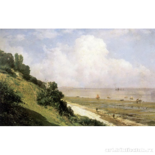 Берег в Гонфлере. Знойный день