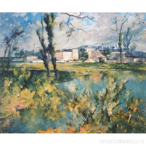 За городом после дождя