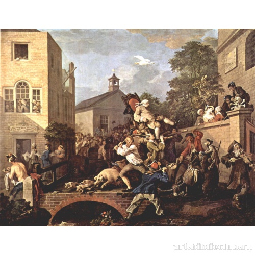 Цикл картин «Выборы» [05]. Триумф депутатов