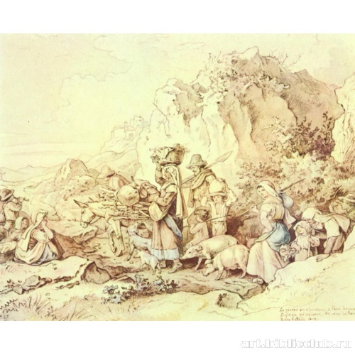 Возвращение крестьян в Чивителлу