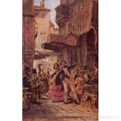 Итальянский уличный певец