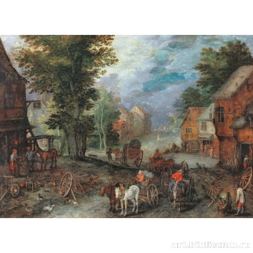 Пейзаж с кузницей