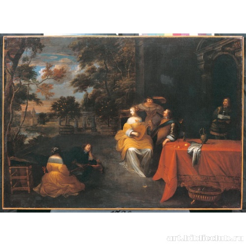 Общество в саду