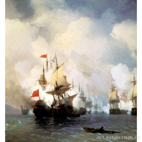 Бой в Хиосском проливе 24 июня 1770 года