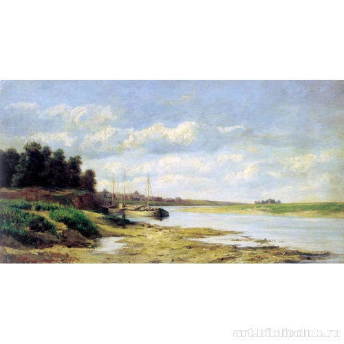 Барки на реке