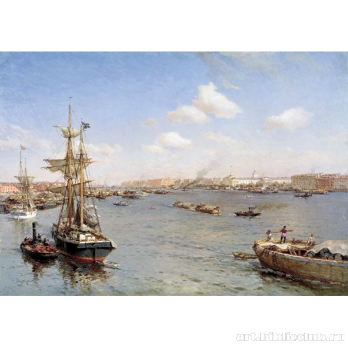 Петербург. Вид на Неву