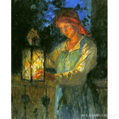 Девочка с фонарем