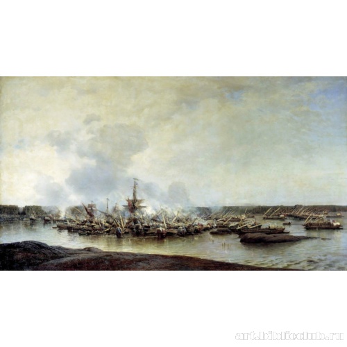 Сражение при Гангуте 27 июля 1714 года