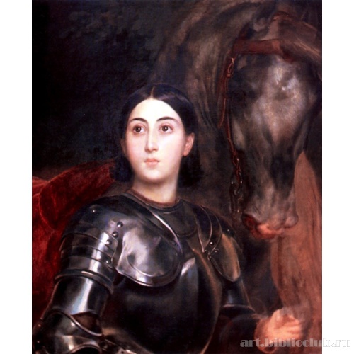 Портрет Джульетты Титтони в виде Жанны д'Арк