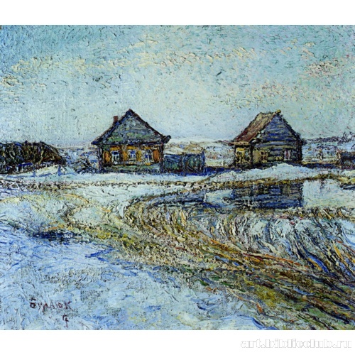 Весна в деревне