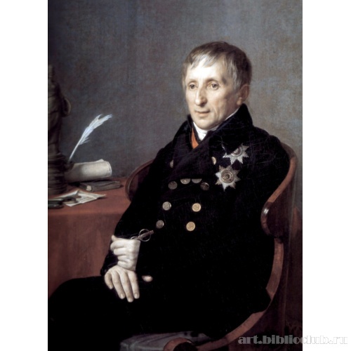 Портрет президента академии художеств Алексея Николаевича Оленина