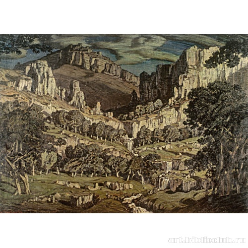 Поток. Фантастический пейзаж