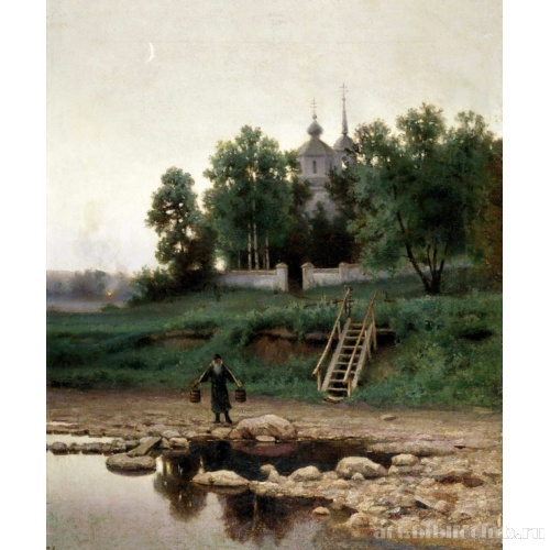 У монастыря