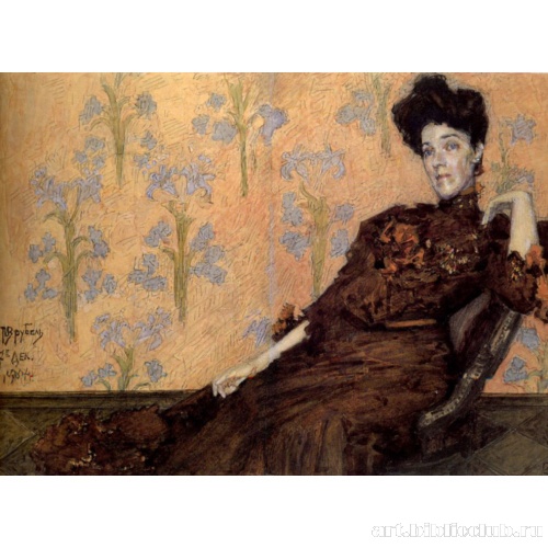 Портрет артистки Надежды Ивановны Забелы-Врубель, жены художника