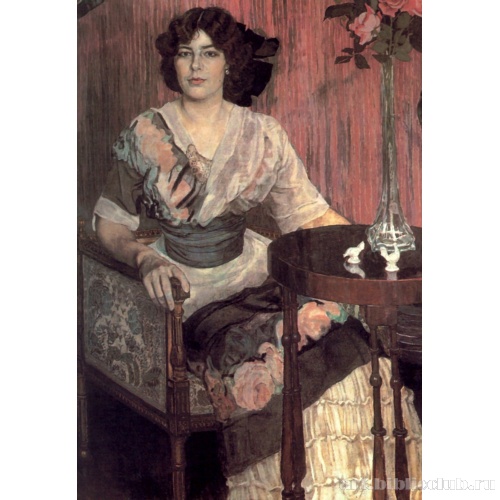 Портрет певицы Валентины (Ефросиньи) Ивановны Кузы (?)