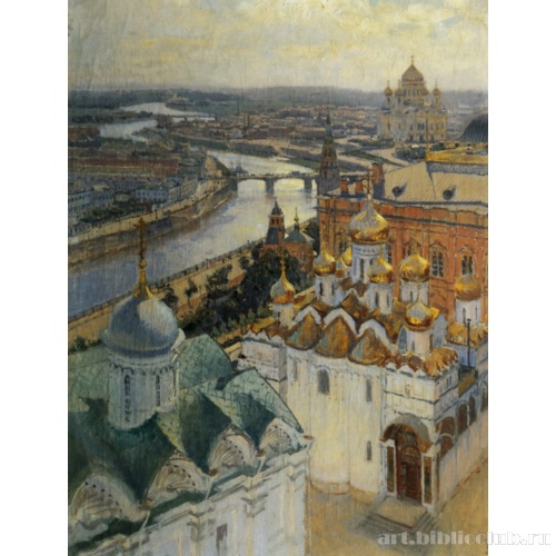 Вид на Москву с колокольни Ивана Великого